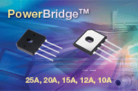 Vishay新型增強(qiáng)型PowerBridge整流器系列