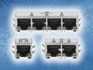 RJ45局域網(wǎng)插座: 愛普科斯低插入損耗、高噪聲抑制產品