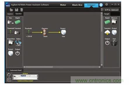 N7906A 軟件工具可以直觀地配置過功率保護關(guān)機