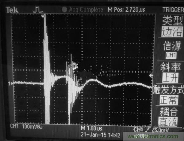 高人指點：反激初級電流波形異常如何解決？