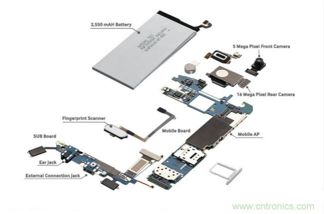 拆解三星Galaxy S6/S6 Edge，網(wǎng)友大呼“有料”！