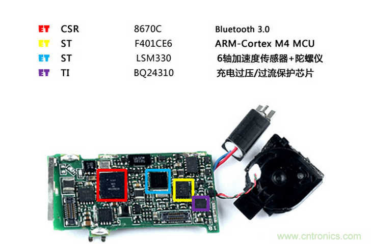 華為智能手環(huán)TalkBand B2拆解分析，時(shí)尚，輕便，觀感極好！