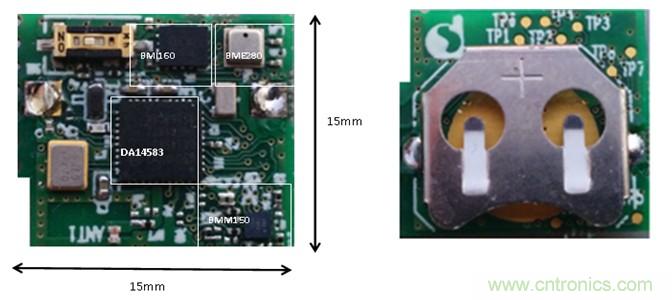 全能12自由度IoT模塊設計：Dialog藍牙控制器+博世傳感器