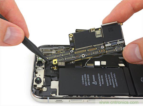 蘋果iPhone X iFixit拆解報告：雙層主板+雙單元電池