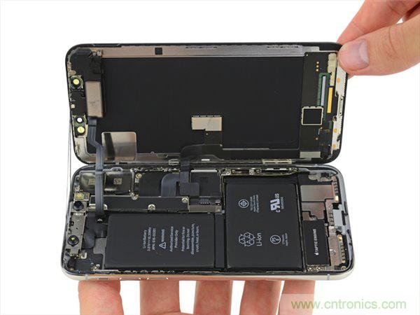 蘋果iPhone X iFixit拆解報告：雙層主板+雙單元電池