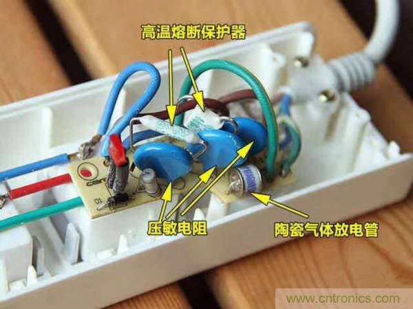 電源插座如何防雷？巧用壓敏電阻&陶瓷氣體放電管