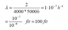 如何理解FIT和MTBF