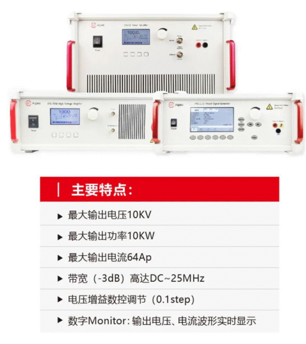 高壓放大器在交變電場空間電荷測量研究中的應(yīng)用